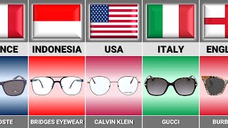 Eyewear Brands From Different Countries