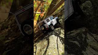 The Jimny is really rock Crawling now thanks to a Furitek brushless motor and gearbox #shorts #rc ✅