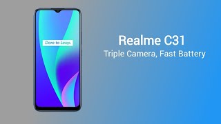 Realme C31 Official look, Price, Camera, Design, Specifications and Features