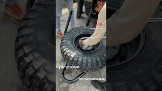 Thar MT Tyre 32 inch off road rim full modified Thar ph.9888993343 Amritsar Punjab