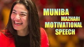 Muniba Mazhari Motivational Speech Whatsapp status|Words_can_be_break_you_make_you|