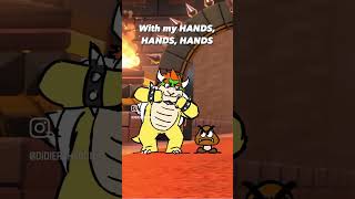 Bowser does Wednesday dance (Lady Gaga) #Shorts