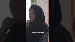 Sabrina (santri Pesantren Tunanetra Yarfin) nyanyiin Gala Bunga Matahari🤩 #alquran #berbagi #nyanyi