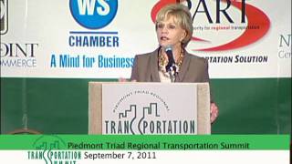 Piedmont Triad Regional Transportation Summit - Beverly Perdue