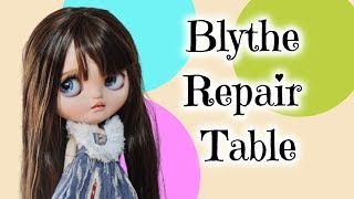 Changing the Strings and Scalp on a Custom Blythe Doll- Blythe Repair