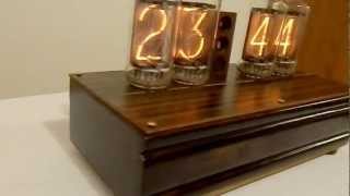 Nixie Clock with 30 mm digit height (ZM1040 Display Tubes)