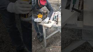 работаем по шаблону #carpentry #столярка #сделайсам #diycrafts #diy #plywood #фанера #dewalt