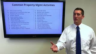 What does a property manager do for an investor?