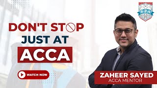 What to do after completing ACCA? | Careers After ACCA Course | ACCA 2024 | Zaheer Sayed ACCA