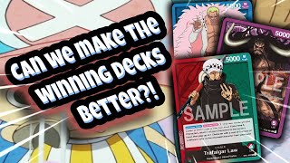 One Piece TCG: Can we improve the WINNING DECKS from the Miami Treasure Cup?!