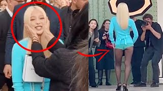 Jennie Surprises Blonde Hair at CHANEL's SS25 Paris Fashion Week