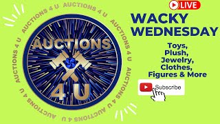 Wacky Wednesday Selling Toys, Plush, Jewelry, Figures & More