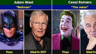 Batman (1966) Cast Then and Now 2024