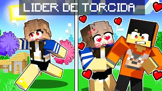 A LÍDER DE TORCIDA está APAIXONADA pelo LOBINHO no MINECRAFT!!