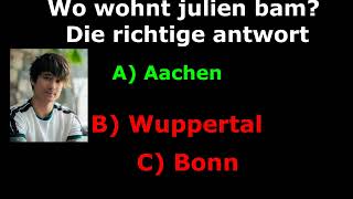 Das große YouTuber, Sänger und Schauspieler Quiz Teil 2