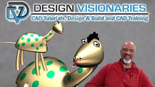 BEST NX 2212 Animation - Full Tutorial  - Using X-Form and N-Sided Surface to Model a Dinosaur -