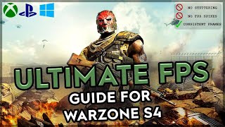 🔧 ULTIMATE FPS Guide for high fps in Warzone Season 5