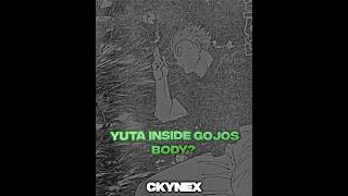 Yuta inside Gojo's body???!! | jjk chp 261 leaks