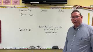 College Algebra - Domain & Range of Absolute Value and Square Root Functions