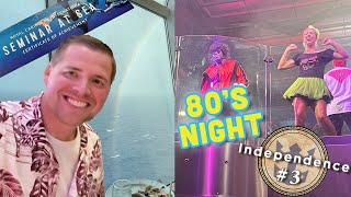 The BEST 80's Dance Party Ever | Independence of the Seas | Part 3 | Royal Caribbean Cruise Line