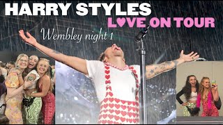 HARRY STYLES Love on tour Wembley night 1 vlog