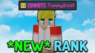 TommyInnit Created A NEW Hypixel Rank...