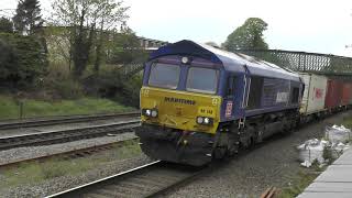 66148 On A Freightliner At Water Orton 29 4 21