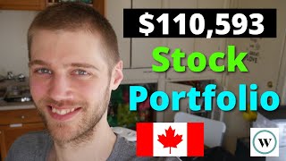 $110,593 Wealthsimple Trade Dividend Portfolio | February 2022 | Full Portfolio Breakdown