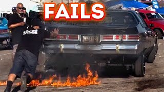 Battery Burned! 🔥 Lowrider Fails with Fire Extinguisher