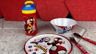 Spider-Man Tableware Set for kids Review