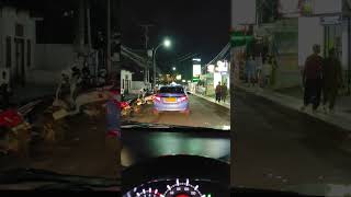 Jalan jalan malam di seminyak bali (camplung tanduk)...beruntung gak macet!!