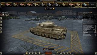 Ground War Tanks.  FV221-приз из рулетки.