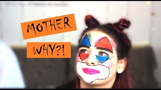 Halloween clown tutorial | Spooky Week Day 1 | Leila Land