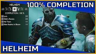 God of War Ragnarök - Helheim - 100% Completion