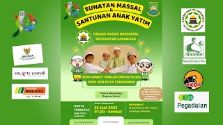 Sunatan Masal & Santunan Anak Yatim | DMI Kota Tangerang