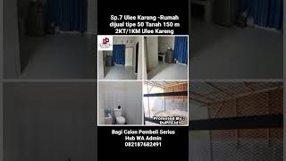 Sp.7 Ulee Kareng -Rumah dijual tipe 50 Tanah 150 m 2KT/1KM Ulee Kareng