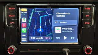 Retrofit RCD440 PRO Apple CarPlay Android Auto Vw Jetta GLI MK6 / Instalar Radio con App Connect 🥳