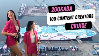 2GOKada 100 Content Creator's Cruise | Justine Sy