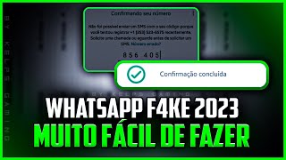 🔴(PROVADO) Como CRIAR WHATSAPP com NÚMERO VIRTUAL sem chip | número virtual para whatsapp 2023