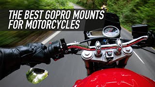 The Best GoPro Mounts for Motorcycles - Helmet Chin Mount Comparison - Cheap Mount vs Dango Gripper