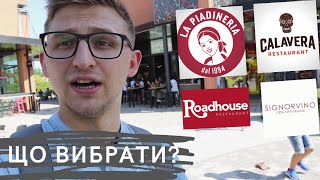 Їжа під час шопінгу. Де поїсти коли купуєш крутий шмот? Outlet VICOLUNGO, MILAN / НІКОЛЮК