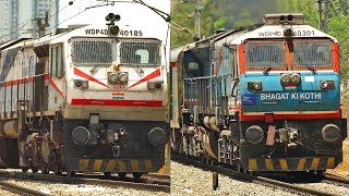 COLOURFUL DIESELS of BHAGAT KI KOTHI visit SWR !! Indian Railways Train Videos