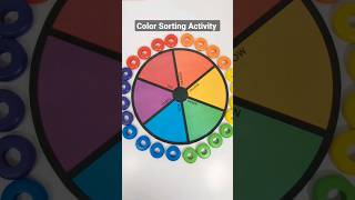 Color Wheel Sorting Activity | Educational Videos for Toddlers | Learning Activities