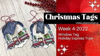 Window Christmas Tag | CTMH Holiday Express Train | Video Collaboration Week 4