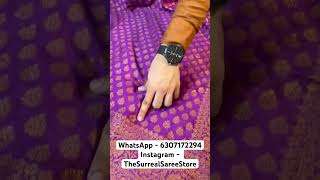 Premium Georgette Banarasi Saree price @ ₹1300 #shortsvideo #georgette