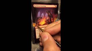 altering a Faithless Looting Magic the gathering card