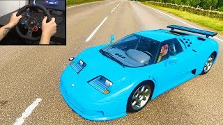 Bugatti EB110 Super Sport - Forza Horizon 4 | Logitech G29 Gameplay