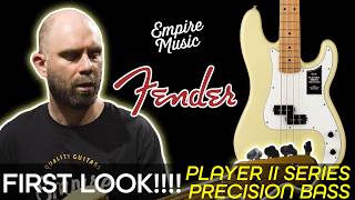 FIRST LOOK! - Fender Player II Precision Bass - EMPIRE MUSIC