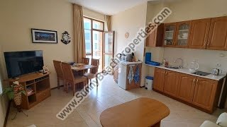 Furnished 1-bedroom apartment for sale in Sunny Sea Palace 250m from  beach Sunny Beach Bulgaria