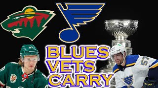 St. Louis Blues Veteran Core Out Plays Minnesota Wild In Game 4 NHL Playoffs